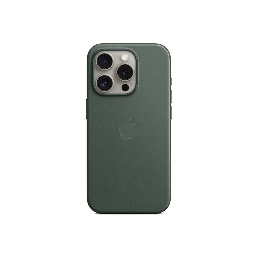 iPhone 15 Pro FineWoven Case with MagSafe - Evergreen