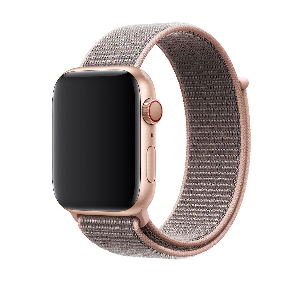 Apple Watch 44mm Band: Pink Sand Sport Loop (DEMO)-