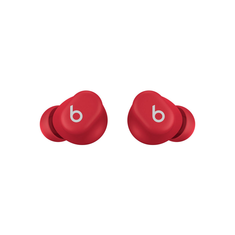 Bezdrôtové slúchadlá Beats Solo Buds – priehľadná červená