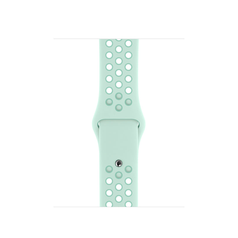 Apple Watch 44mm Nike Band: Teal Tint/Tropical Twist Nike Sport Band - S/M & M/L (Seasonal Spring2019)
