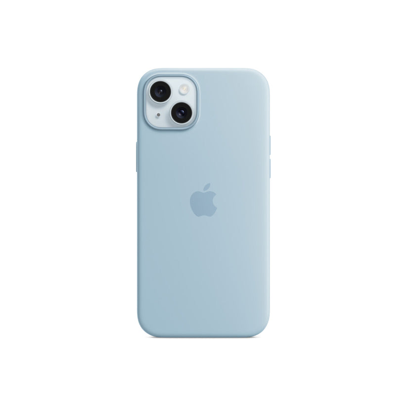 Apple iPhone 15 Plus Silikónový obal s MagSafe - Light Blue