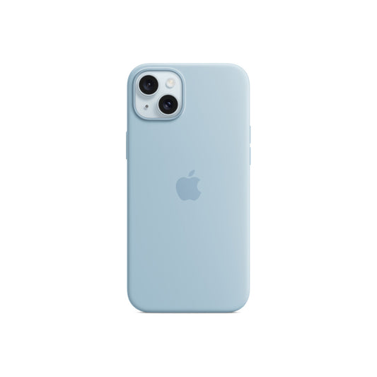 Apple iPhone 15 Plus Silikónový obal s MagSafe - Light Blue