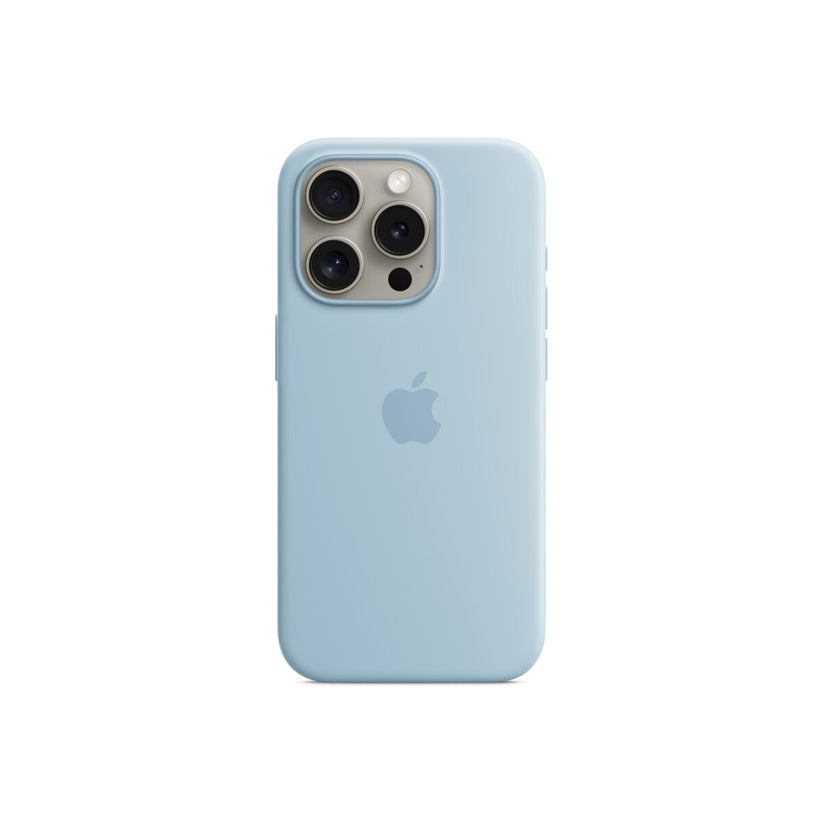 Apple iPhone 15 Pro Silikónový obal s MagSafe - Light Blue