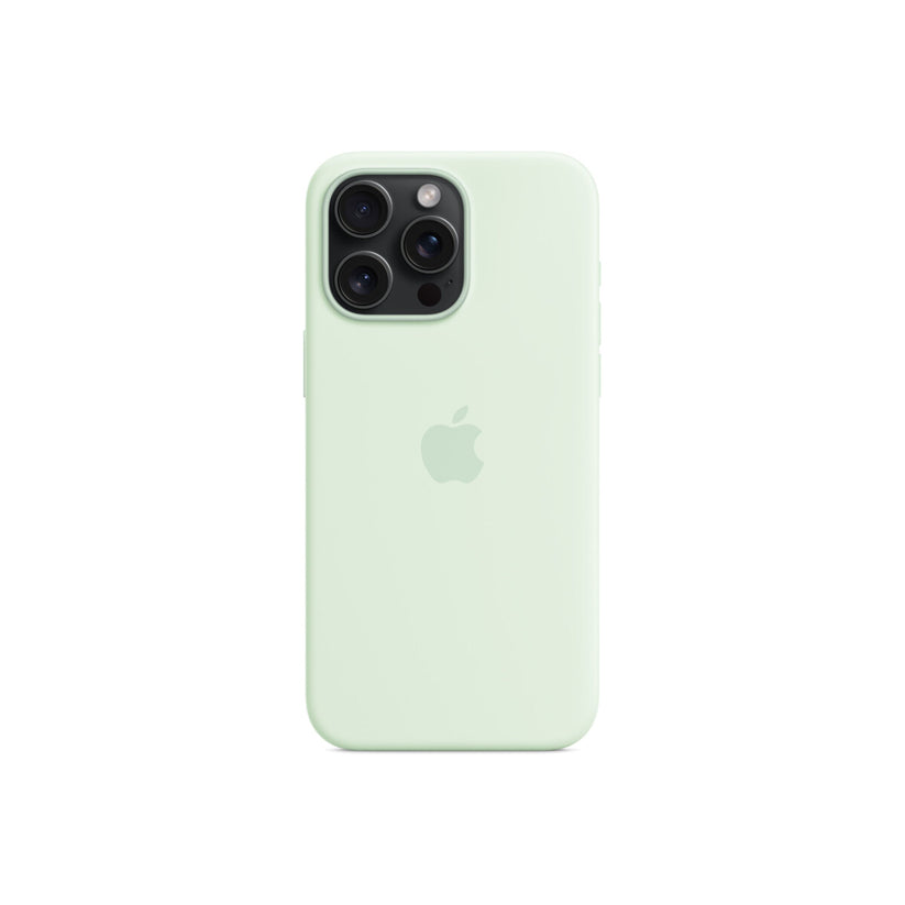 Apple iPhone 15 Pro Max Silikónový obal s MagSafe - Soft Mint
