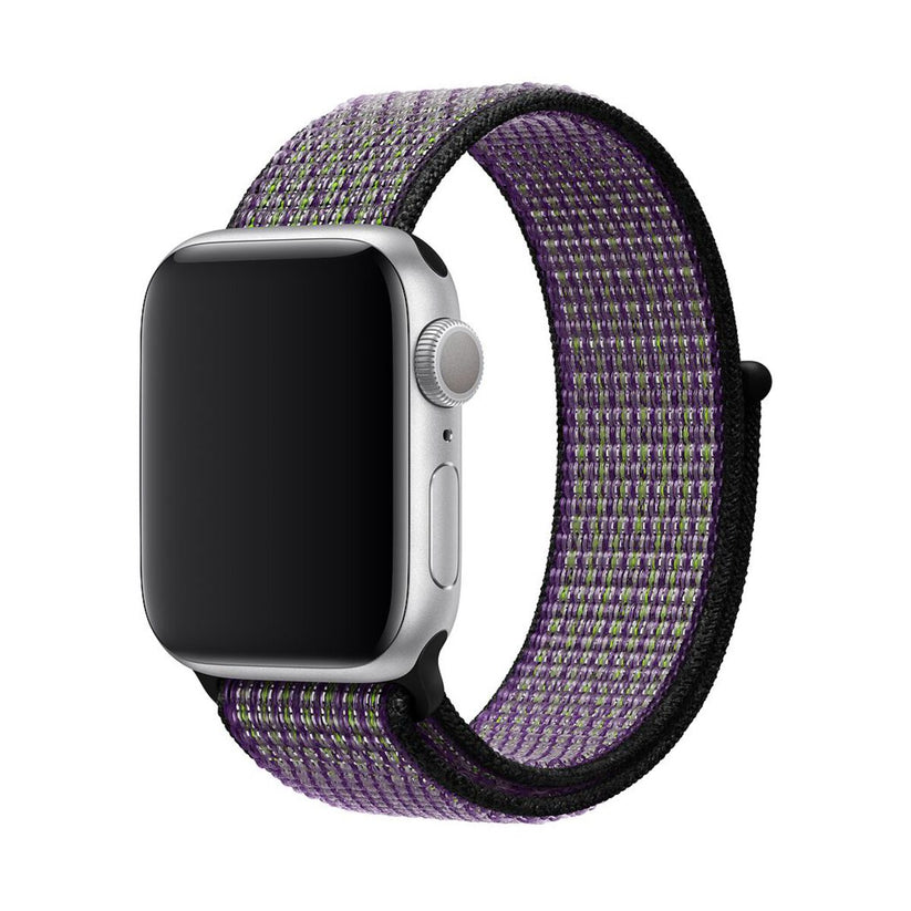 Apple Watch 40mm Nike Band: Desert Sand/Volt Nike Sport Loop