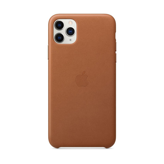 Apple kožený kryt na iPhone 11 Pro Max - Saddle Brown