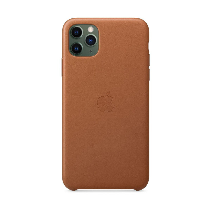 Apple kožený kryt na iPhone 11 Pro Max - Saddle Brown