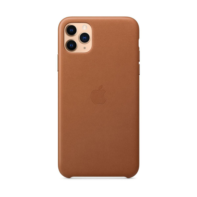 Apple kožený kryt na iPhone 11 Pro Max - Saddle Brown