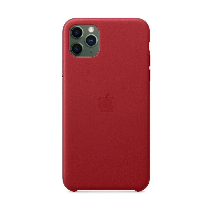 Apple kožený kryt na iPhone 11 Pro Max - (PRODUCT)RED