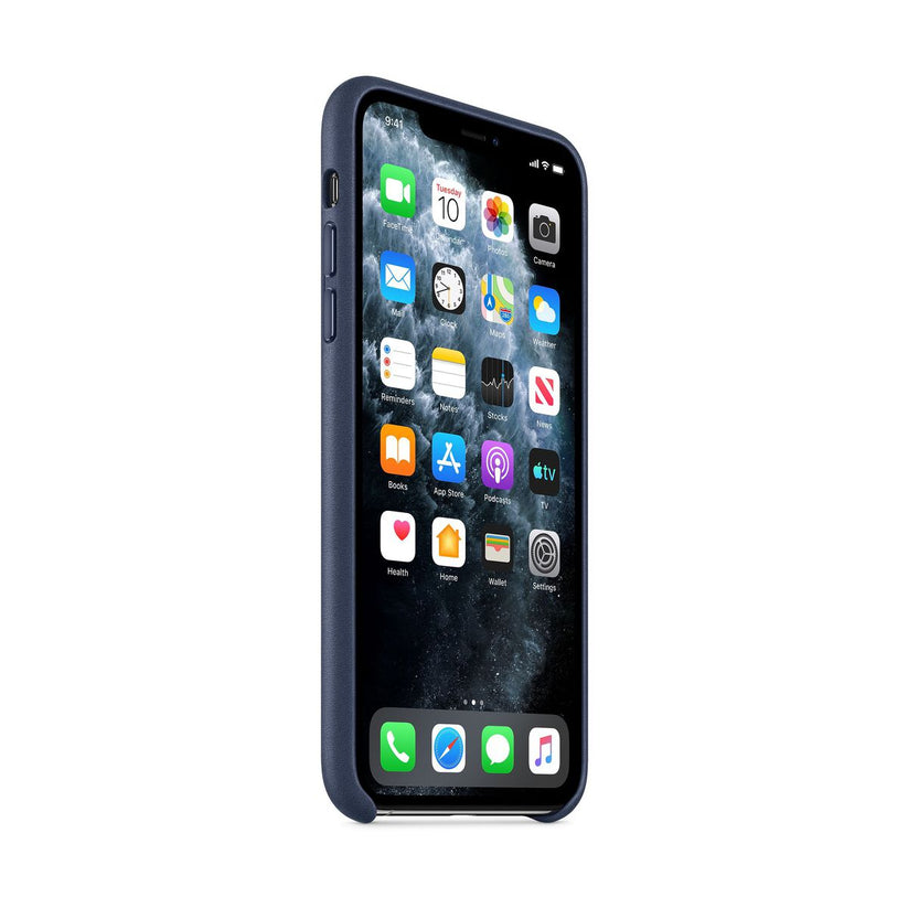 Apple kožený kryt na iPhone 11 Pro Max - Midnight Blue