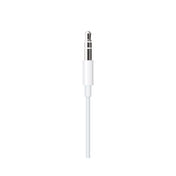 Zvukový kábel s konektorem Lightning a 3,5mm jackom (1,2m) - biely