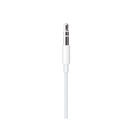 Zvukový kábel s konektorem Lightning a 3,5mm jackom (1,2m) - biely