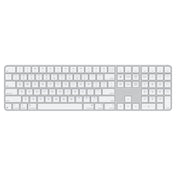 Apple Magic Keyboard (2024) w Touch ID and Numeric Keypad - US English - White Keys