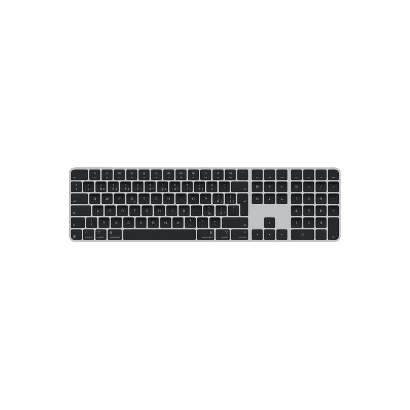 Magic Keyboard with Touch ID and Numeric Keypad for Mac models with Apple silicon - Czech - Black Keys