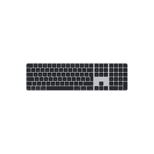 Magic Keyboard with Touch ID and Numeric Keypad for Mac models with Apple silicon - Czech - Black Keys