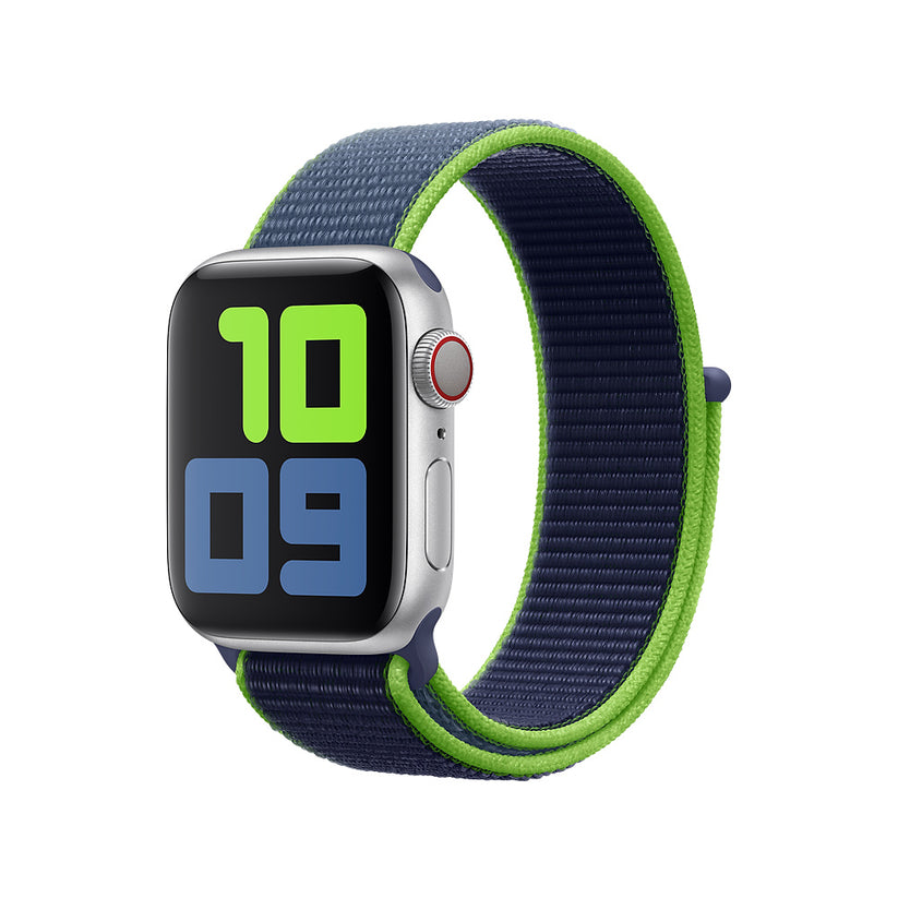 Apple Watch 40mm Band: Neon Lime Sport Loop (Seasonal Spring2020)