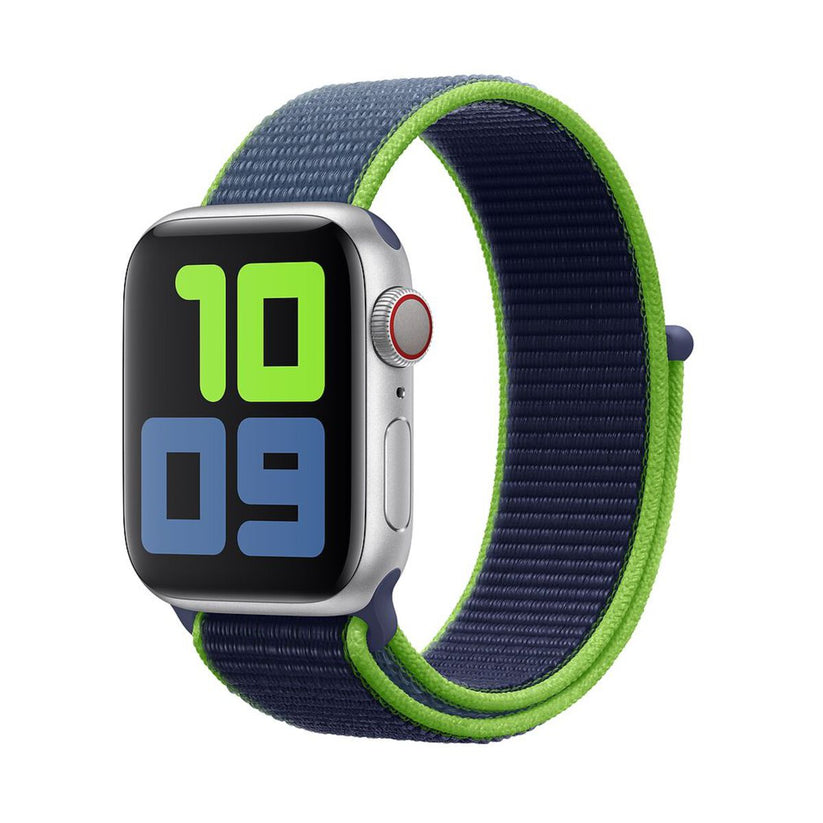Apple Watch 40mm Band: Neon Lime Sport Loop (Seasonal Spring2020)