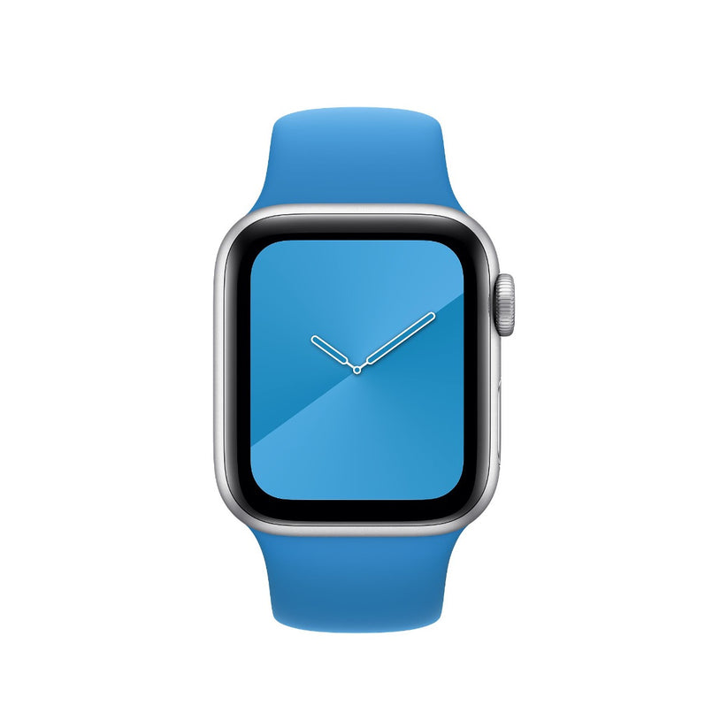 Apple Watch 40mm Band: Surf Blue Sport Band - Regular (Seasonal Spring2020)