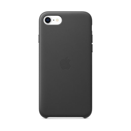 Apple iPhone SE2 Leather Case - Black