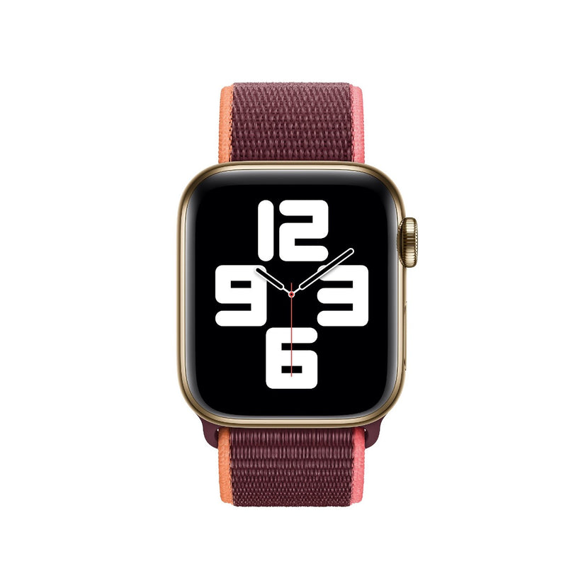Apple Watch 44mm Band: Plum Sport Loop
