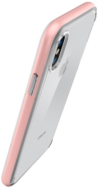 Kryt na iPhone X Spigen Neo Hybrid - ružovo zlatý