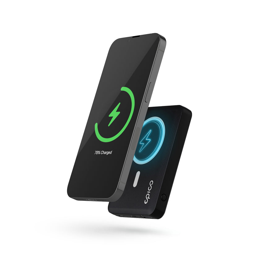 Epico 5000mAh MAGNETIC WIRELESS POWERBANK - Čierna