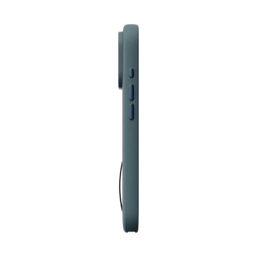 Kryt s pútkom Peak Design Everyday Case SlimLink pre iPhone 18 Pro – oceánovo modrý – ľavý bok