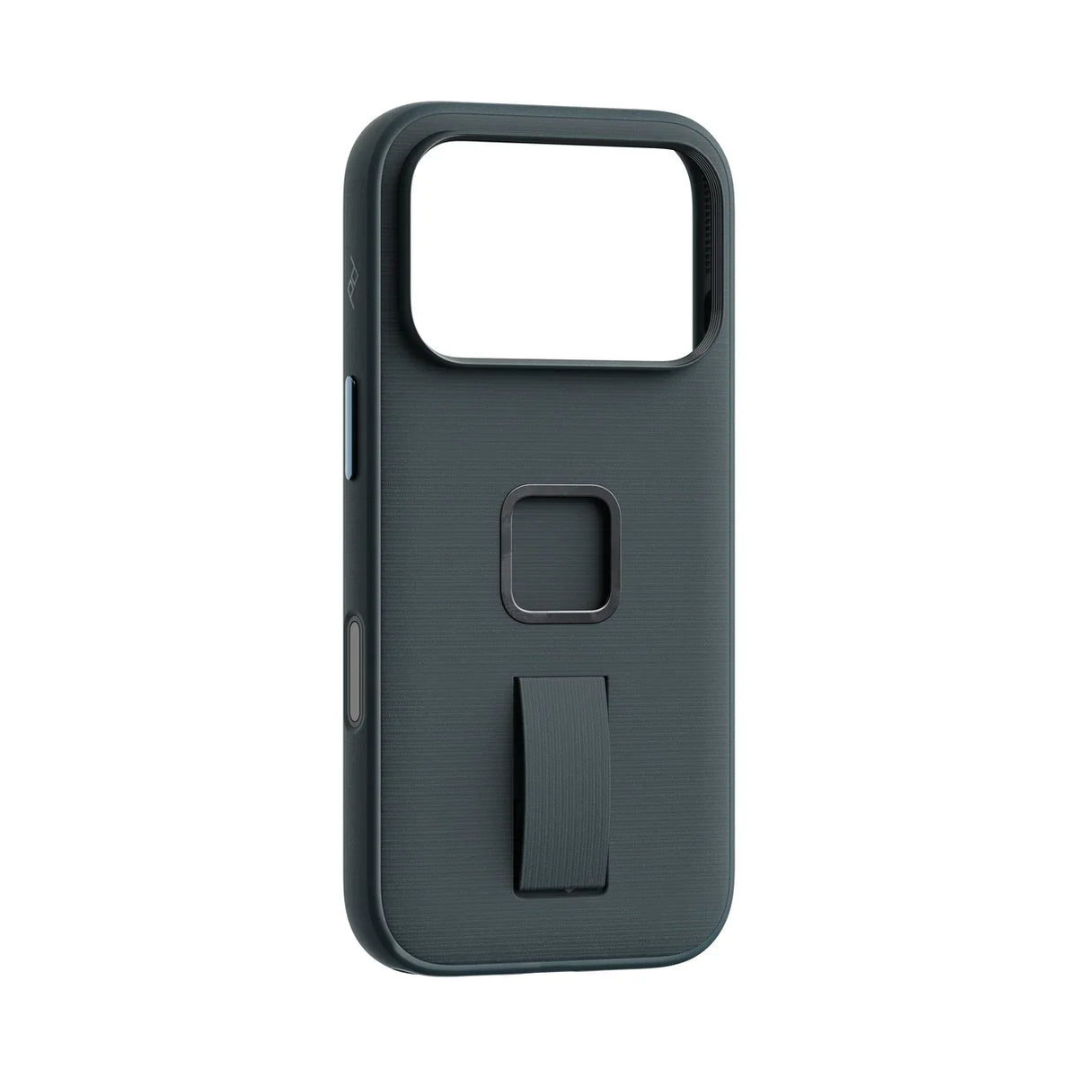 Kryt s pútkom Peak Design Everyday Case SlimLink pre iPhone 18 Pro – oceánovo modrý – šikmý pohľad zozadu