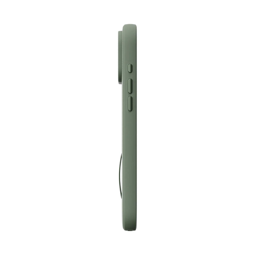 Kryt s pútkom Peak Design Everyday Case SlimLink pre iPhone 18 Pro Max – šalviovo zelený – ľavý bok
