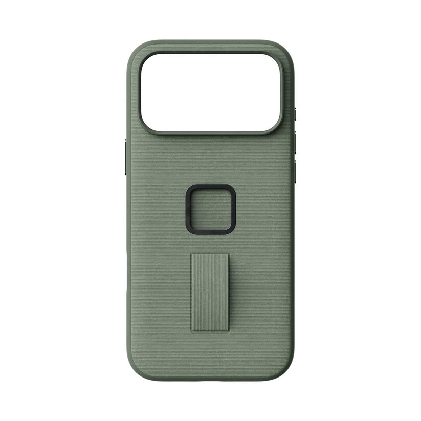 Kryt s pútkom Peak Design Everyday Case SlimLink pre iPhone 18 Pro Max – šalviovo zelený – zadný pohľad