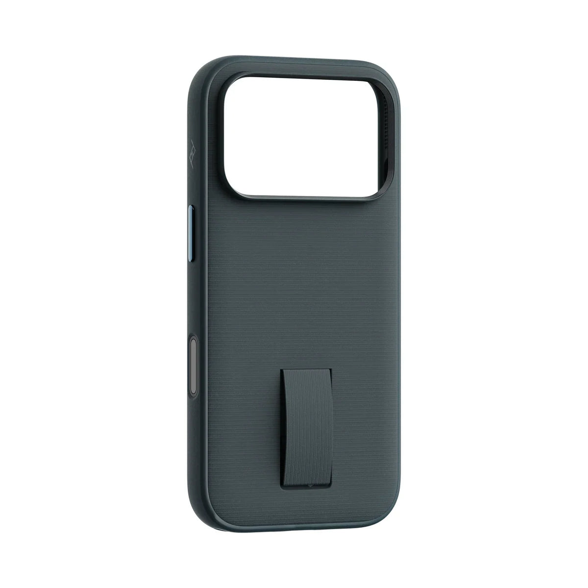 Kryt s pútkom Peak Design Everyday Case pre iPhone 18 Pro – oceánovo modrý – šikmý pohľad zozadu