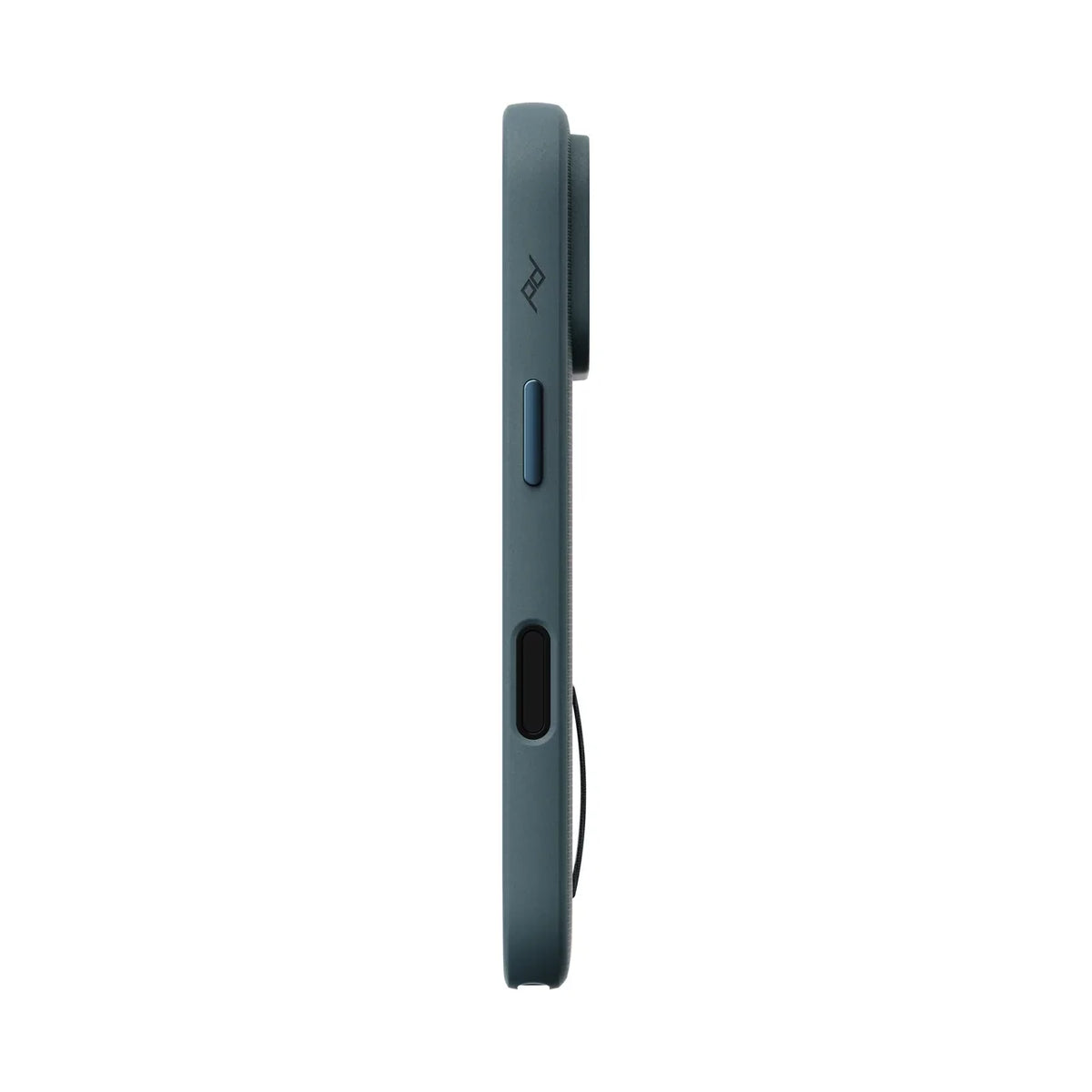 Kryt s pútkom Peak Design Everyday Case pre iPhone 18 Pro – oceánovo modrý – pravý bok