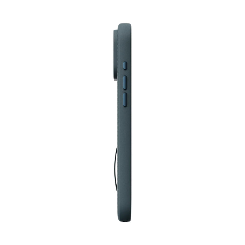 Kryt s pútkom Peak Design Everyday Case pre iPhone 18 Pro Max – oceánovo modrý – ľavý bok