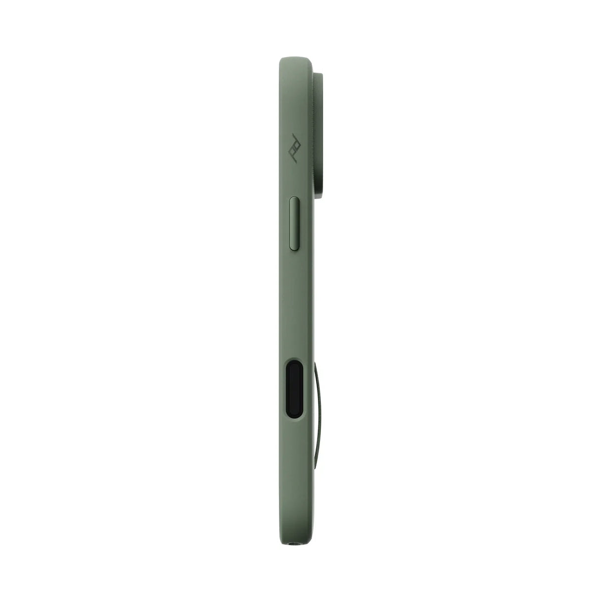 Kryt s pútkom Peak Design Everyday Case pre iPhone 18 Pro Max – šalviovo zelený – pravý bok
