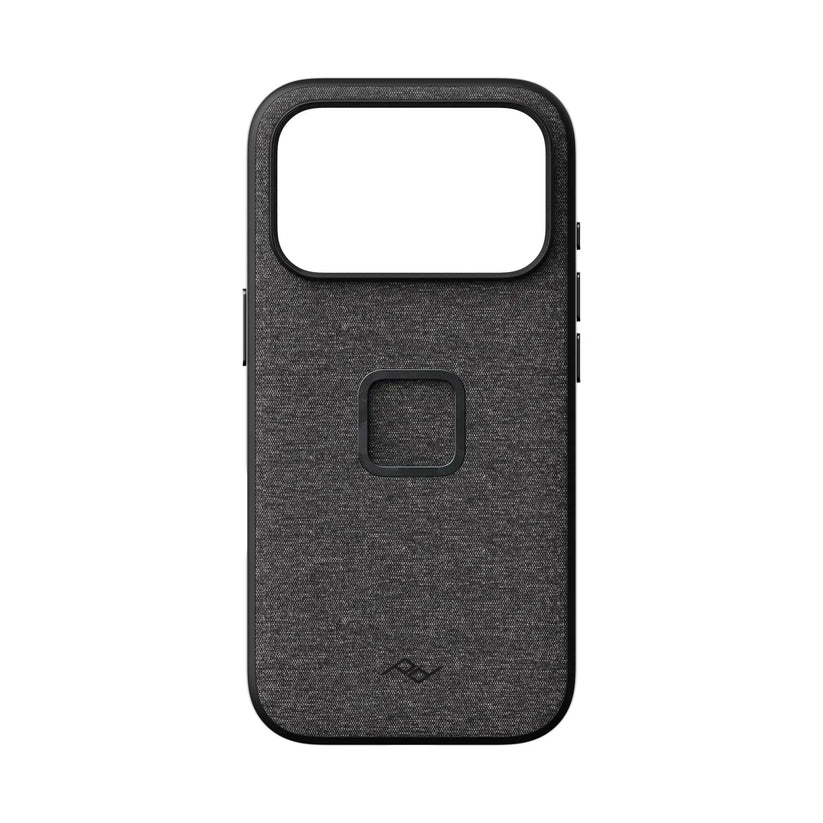 Kryt Peak Design Everyday Case SlimLink pre iPhone 18 Pro – tmavosivý – zadný pohľad