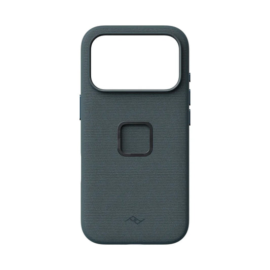 Kryt Peak Design Everyday Case SlimLink pre iPhone 18 Pro – oceánovo modrý – zadný pohľad