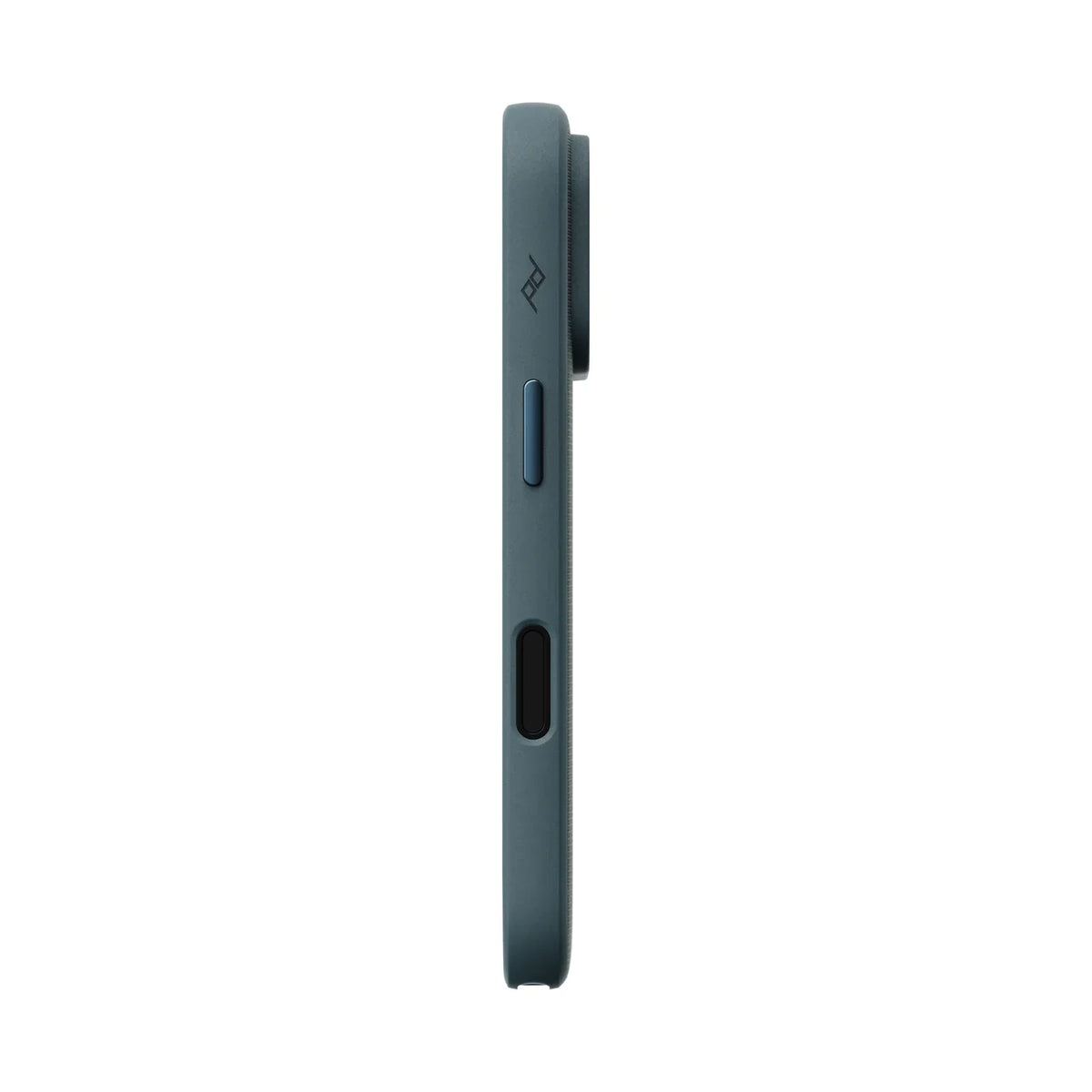 Kryt Peak Design Everyday Case SlimLink pre iPhone 18 Pro – oceánovo modrý – pravý bok