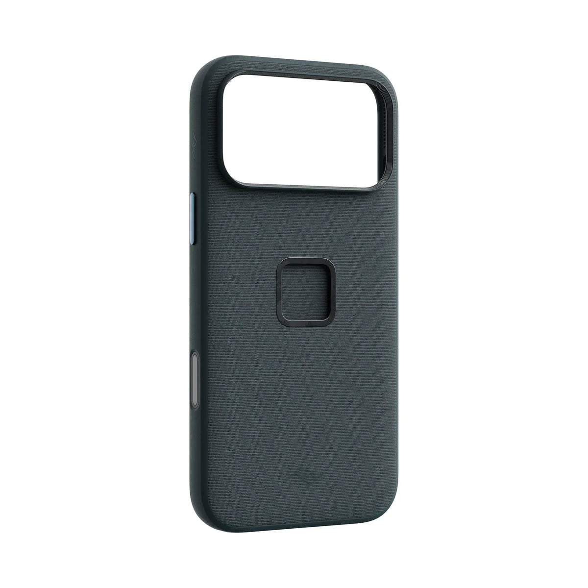 Kryt Peak Design Everyday Case SlimLink pre iPhone 18 Pro Max – oceánovo modrý – šikmý pohľad zozadu