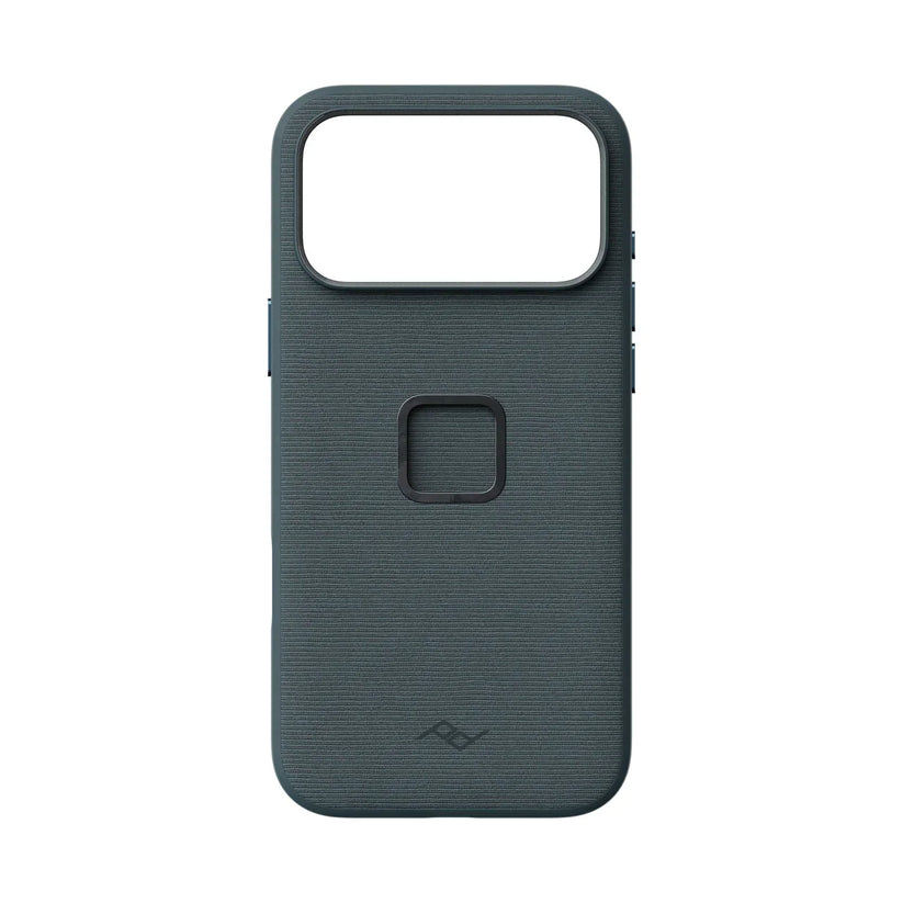 Kryt Peak Design Everyday Case SlimLink pre iPhone 18 Pro Max – oceánovo modrý – zadný pohľad