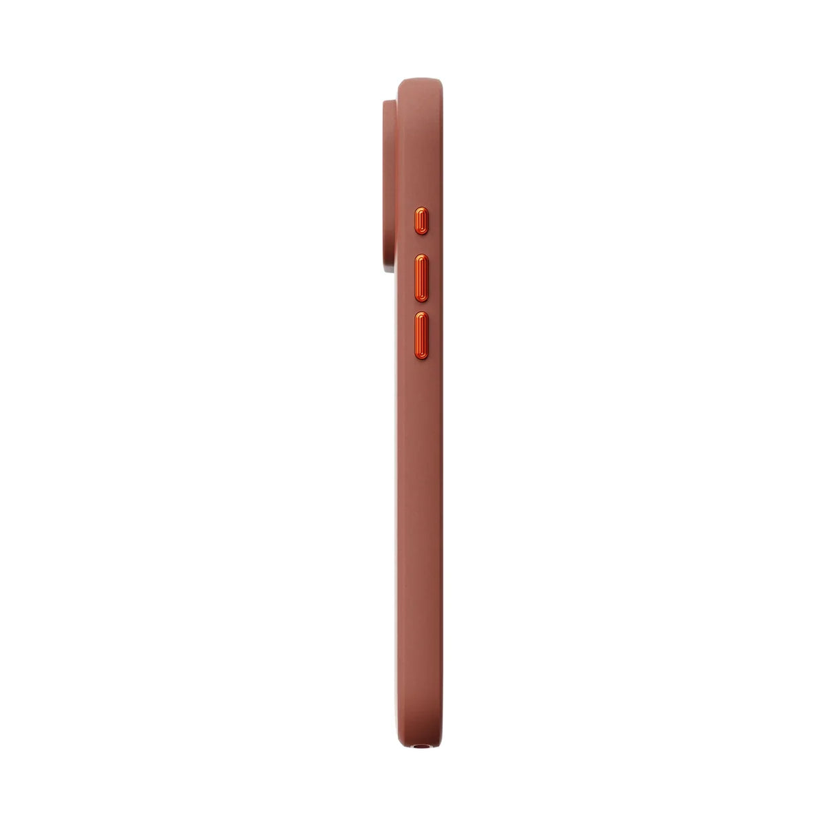 Kryt Peak Design Everyday Case SlimLink Clarino pre iPhone 18 Pro Max – hnedý – ľavý bok