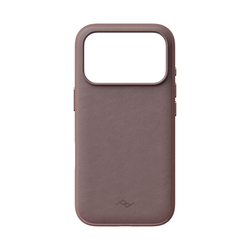 Kryt Peak Design Everyday Case Clarino pre iPhone 18 Pro – súmrakovo fialový – zadný pohľad