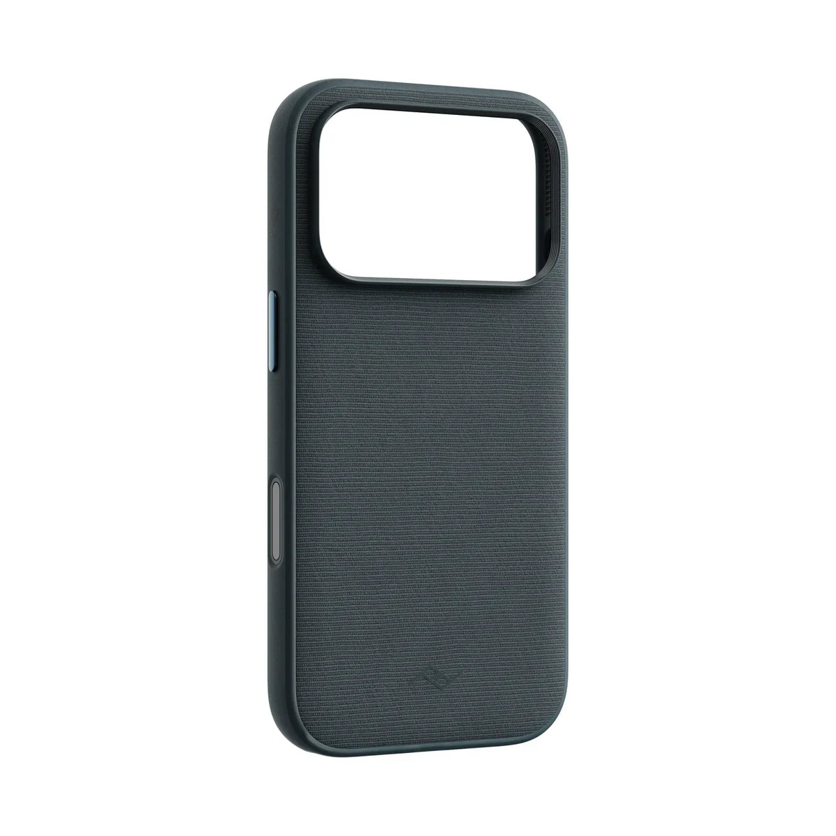 Kryt Peak Design Everyday Case pre iPhone 18 Pro – oceánovo modrý – šikmý pohľad zozadu