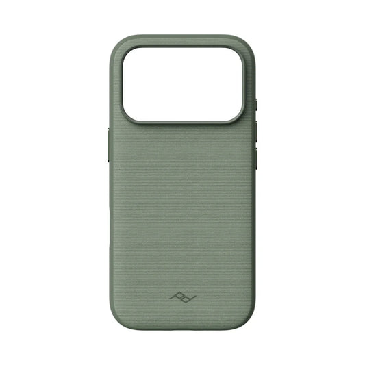 Kryt Peak Design Everyday Case pre iPhone 18 Pro – šalviovo zelený – zadný pohľad