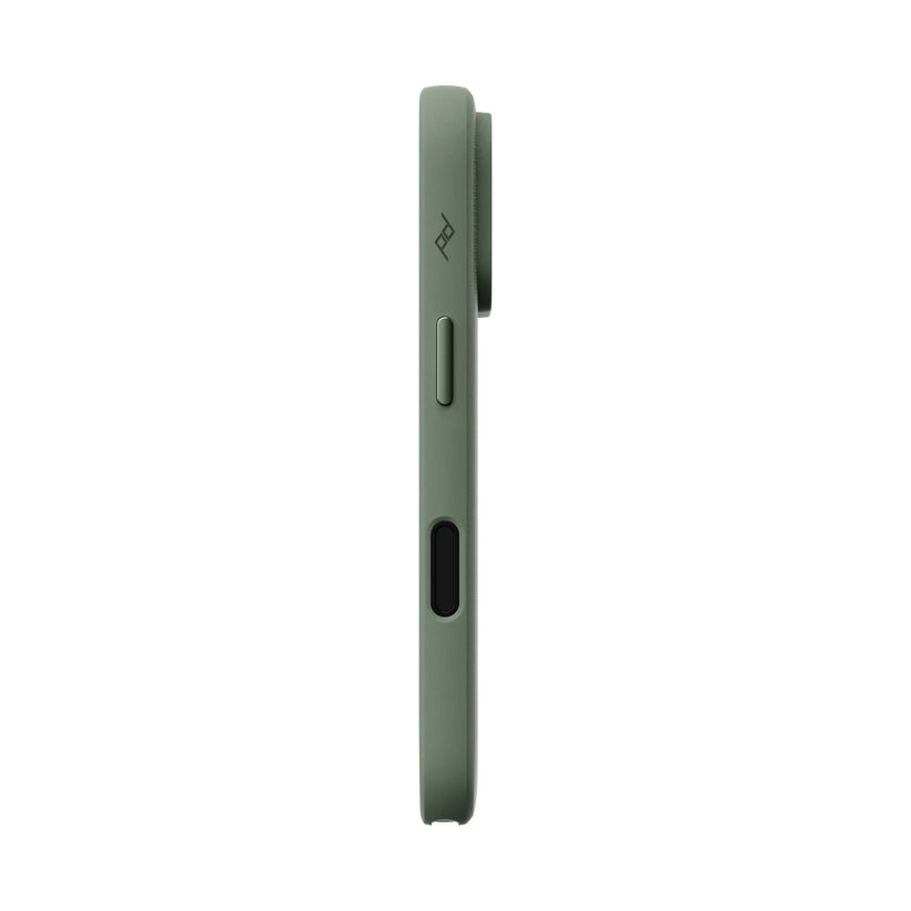 Kryt Peak Design Everyday Case pre iPhone 18 Pro – šalviovo zelený – pravý bok