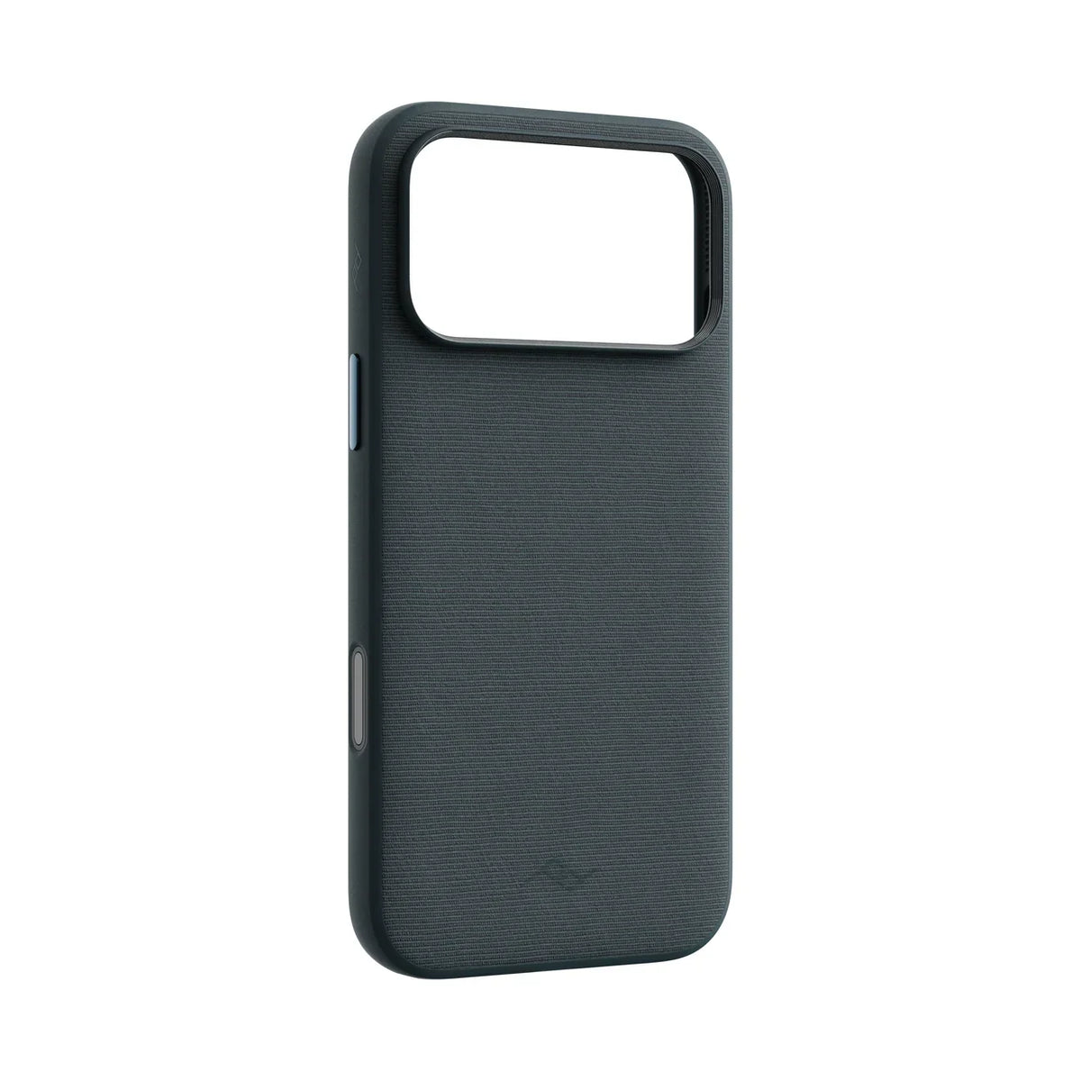 Kryt Peak Design Everyday Case pre iPhone 18 Pro Max – oceánovo modrý – šikmý pohľad zozadu