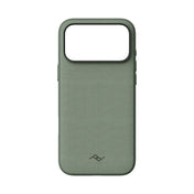 Kryt Peak Design Everyday Case pre iPhone 18 Pro Max – šalviovo zelený – zadný pohľad