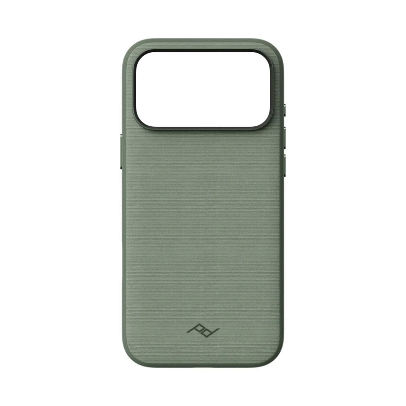 Kryt Peak Design Everyday Case pre iPhone 18 Pro Max – šalviovo zelený – zadný pohľad