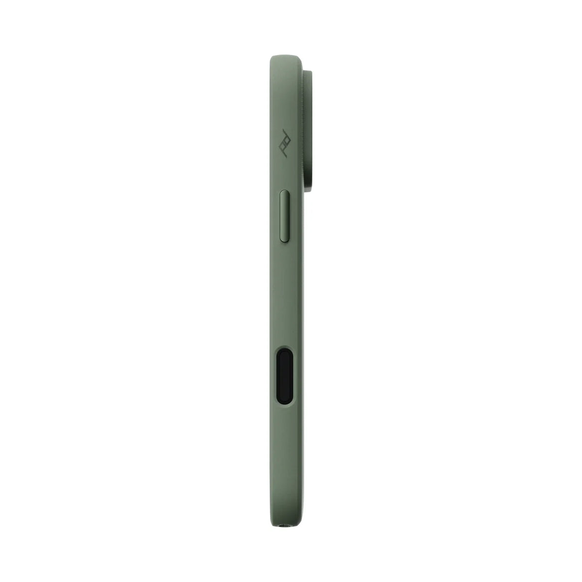 Kryt Peak Design Everyday Case pre iPhone 18 Pro Max – šalviovo zelený – pravý bok