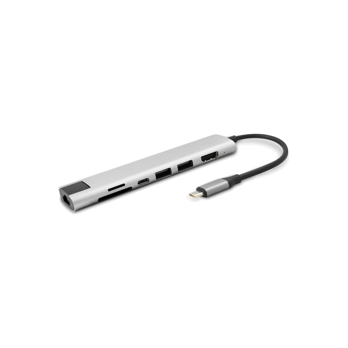 iStyle Type-C HUB MULTIMEDIA (2020) - silver