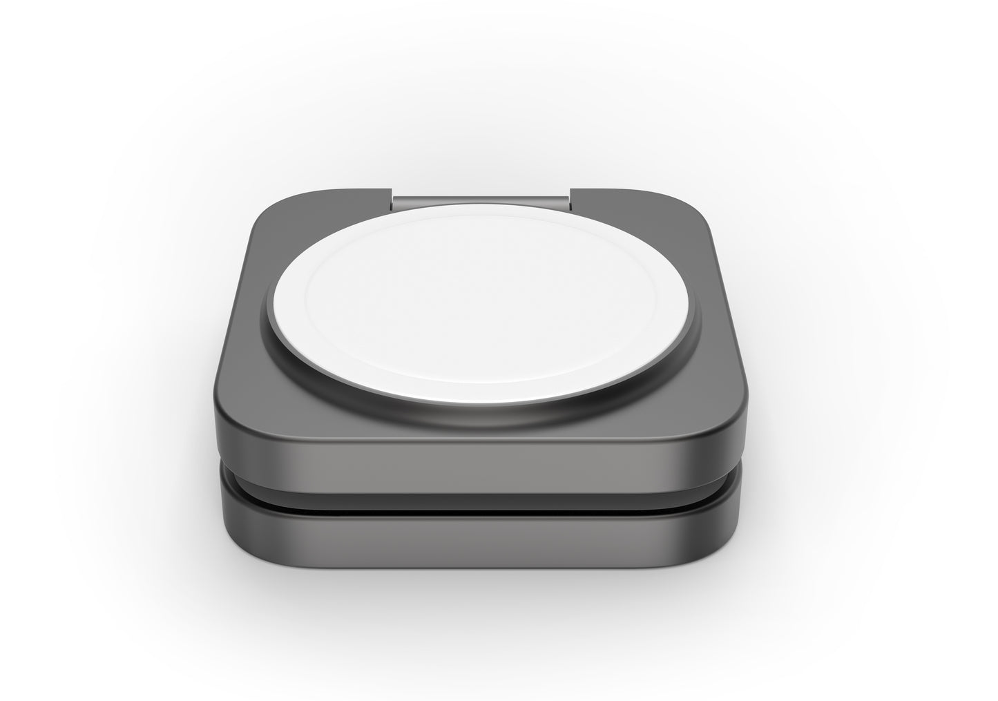 Cubenest 2v1 skladacia magnetická bezdrôtová nabíjačka S211 - šedá